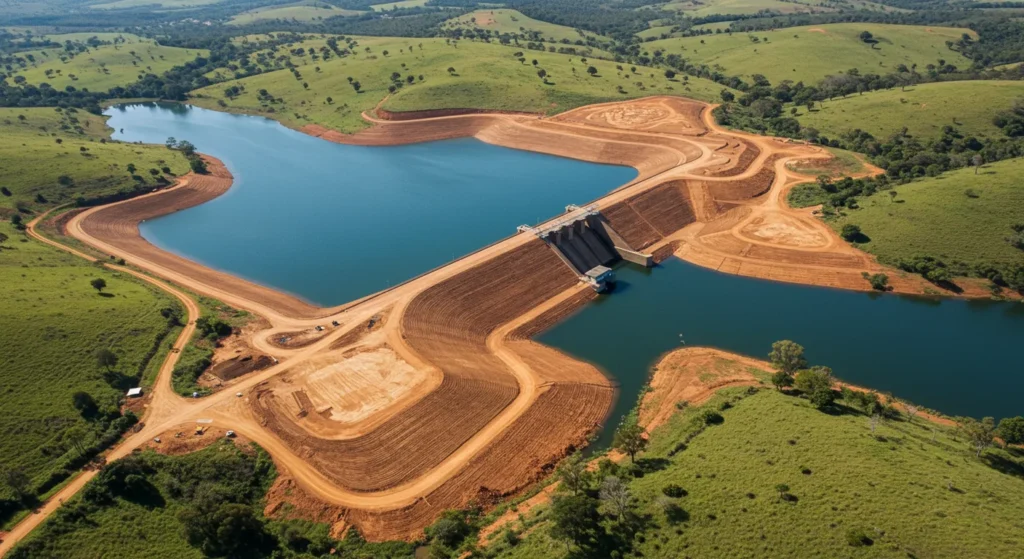 Projeto técnico de barragem com licenciamento ambiental completo